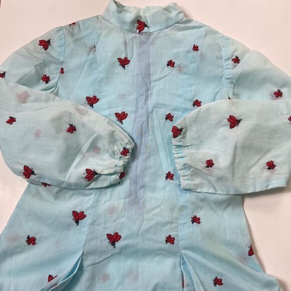 Vintage Handmade High Dress 10/12 - Picture 3 of 16